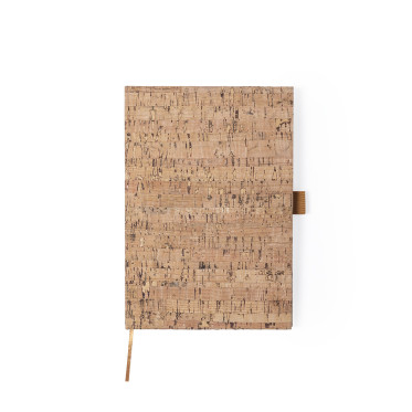 Block Notes personalizzabile copertina rigida sughero naturale con portapenne