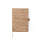 Block Notes personalizzabile copertina rigida sughero naturale con portapenne