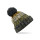Cuffia a maglia personalizzabile Beechfield con pon pon e risvolto