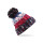 Cuffia a maglia personalizzabile Beechfield con pon pon e risvolto