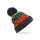 Cuffia a maglia personalizzabile Beechfield con pon pon e risvolto