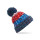 Cuffia a maglia personalizzabile Beechfield con pon pon e risvolto