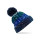 Cuffia a maglia personalizzabile Beechfield con pon pon e risvolto