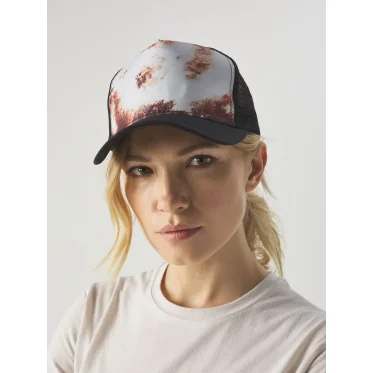 Capsule personalizzabile Rock and Roll in poliestere con rete mesh