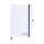 Notepad personalizzabile con copertine rigide e 80 fogli