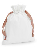  Cotton Gift Bag With Ribbon Drawstring