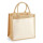 Shopper personalizzabile Westford Mill juta laminata con tasca in cotone