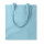Shopper personalizzabile in cotone resistente con manici lunghi 38x42 cm