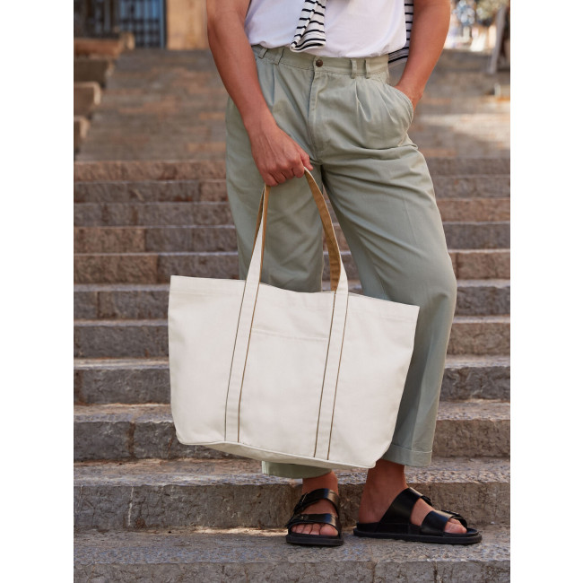 Shopper personalizzate con logo - Courtside Large Tote