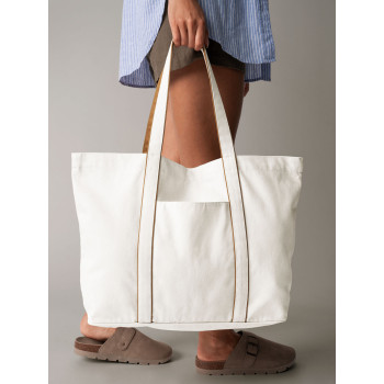 Shopper personalizzate con logo - Courtside Large Tote