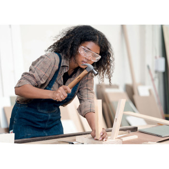 martelli personalizzati con logo - CRACKER - Martello da carpentiere in legn