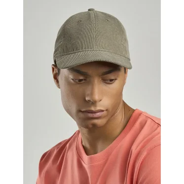 Cappello da baseball personalizzabile Atlantis velluto a coste destrutturato