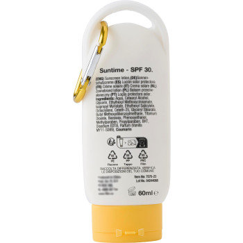 crema solare personalizzata - Crema solare Suntime | SPF 30 | 60 ml