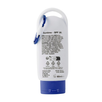 crema solare personalizzata - Crema solare Suntime | SPF 30 | 60 ml