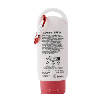 crema solare personalizzata - Crema solare Suntime | SPF 30 | 60 ml