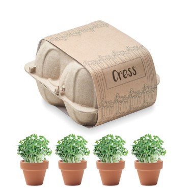 Articoli bricolage personalizzati con logo - CRESS - Kit di coltivazione in cartone