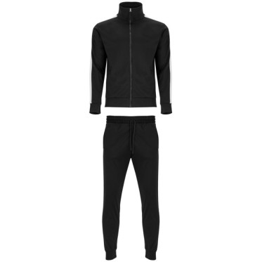 Tuta personalizzabile con giacca e pantalone dettagli elasticizzati