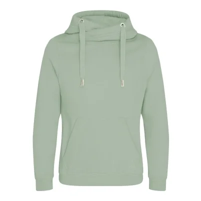 Cross Neck Hoodie