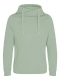 Cross Neck Hoodie