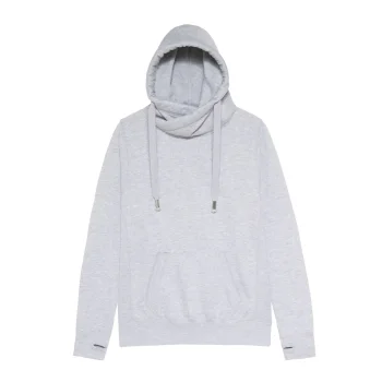 Cross Neck Hoodie