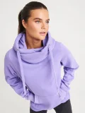 Cross Neck Hoodie
