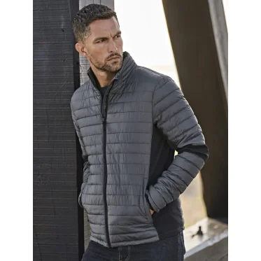 Giacca leggera personalizzabile Tee Jays con inserti softshell elasticizzati