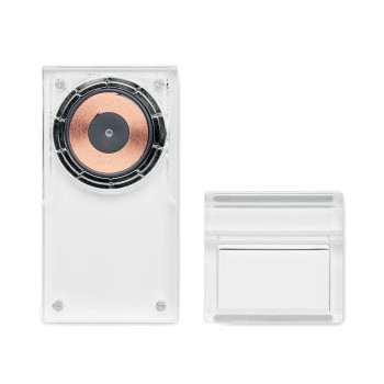 Cavi ricarica smartphone personalizzati con logo - CRYL - Caricabatterie wireless in acrilic