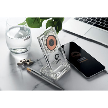 Cavi ricarica smartphone personalizzati con logo - CRYL - Caricabatterie wireless in acrilic