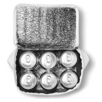 Borsa termica personalizzata con logo - CUBACOOL - Borsa frigo per 6 lattine