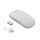 Mouse wireless ricaricabile personalizzabile in ABS riciclato con connessione USB