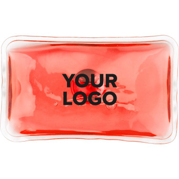 Gadget cura personale personalizzati con logo - Cuscinetto autoriscaldante, in PVC Charles