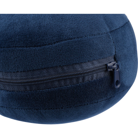 Cuscino da viaggio Leontine | 2 in 1 con maschera per dormire