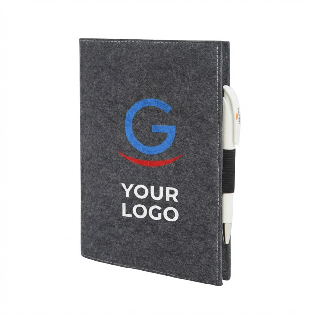 Custodia in feltro Halfar con portapenna