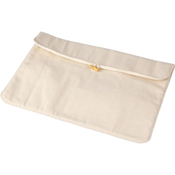Custodie per laptop personalizzate con logo - Custodia per laptop da 15 pollici in cotone da 220 g/m² Dirk