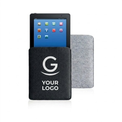 Custodia tablet personalizzabile bicolore con chiusura sicura