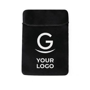 custodie per tablet personalizzate - Custodia tablet personalizzabile nero design sottile morbido fino a 10 pollici