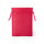 Sacchetto personalizzabile in poliestere melange con chiusura a coulisse