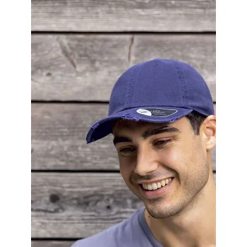 Cappellino baseball personalizzato con logo - Dad Hat Destroyed