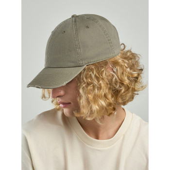 Cappellino baseball personalizzato con logo - Dad Hat Destroyed-S