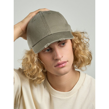 Cappellino baseball personalizzato con logo - Dad Hat Destroyed-S