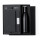 Set premium personalizzabile thermos nero opaco block notes e biro ecosostenibili