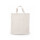Shopper personalizzabile cotone con manici corti e finiture cucite