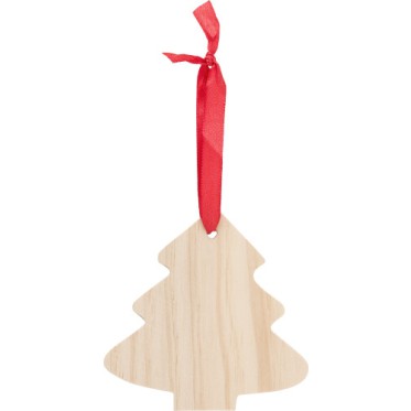 Decorazioni natalizie in legno a forma di albero di Natale Imani