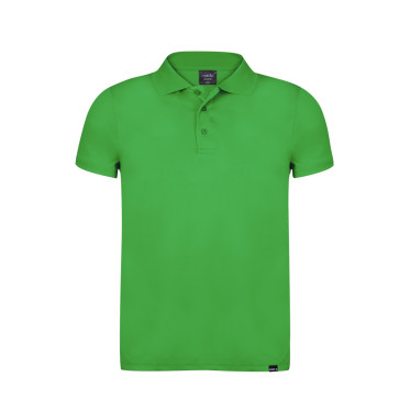 Polo personalizzabile RPET traspirante maniche corte colorata