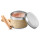 Candela profumata personalizzabile in latta da 60 gr con fragranze selezionate