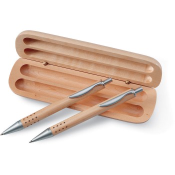 DEMOIN - Set penna e matita in astuccio