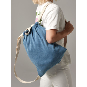 zainetto personalizzato - Denim Gymsac