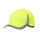 Cappellino sportivo personalizzabile giallo fluoro con chiusura velcro