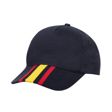 Cap design personalizzabile struttura 5 pannelli chiusura velcro cotone
