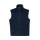 Gilet personalizzato in pile caldo con collo alto e tasche con zip